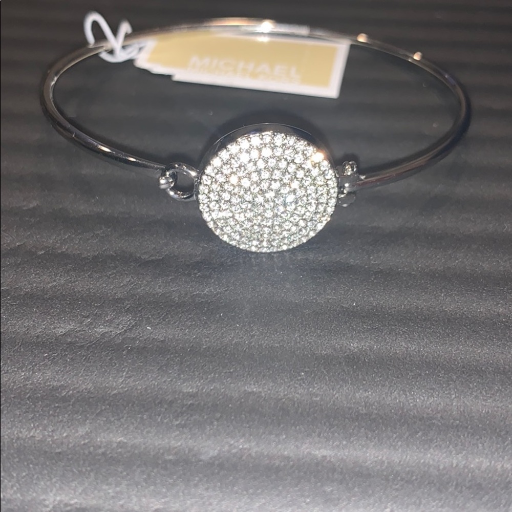 Silver Michael Kors bangel